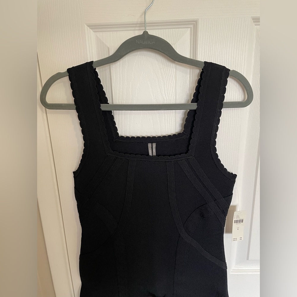Anthropologie Square-Neck Dress
